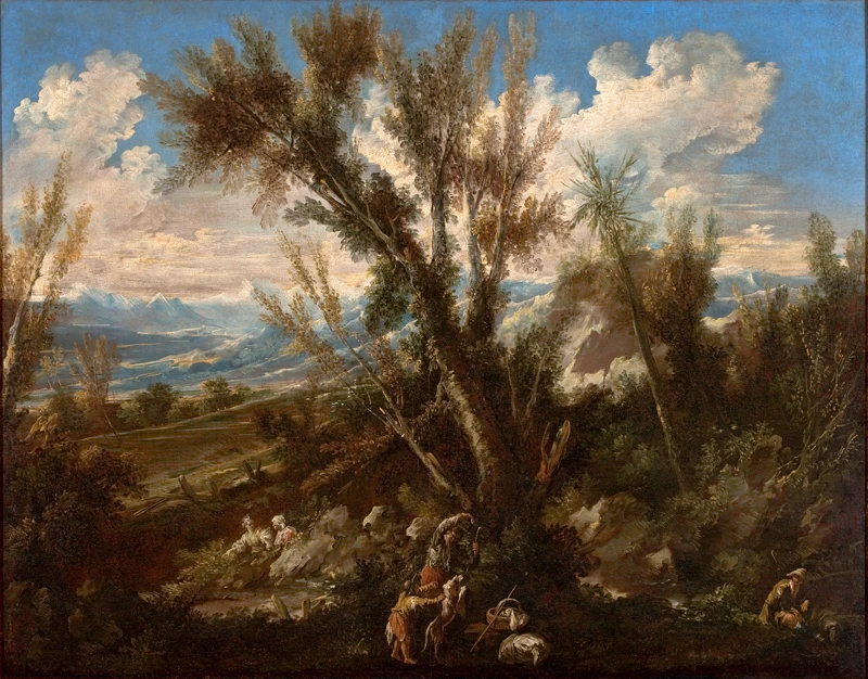 Paesaggio con pastori - Museu de Arte de São Paulo 2